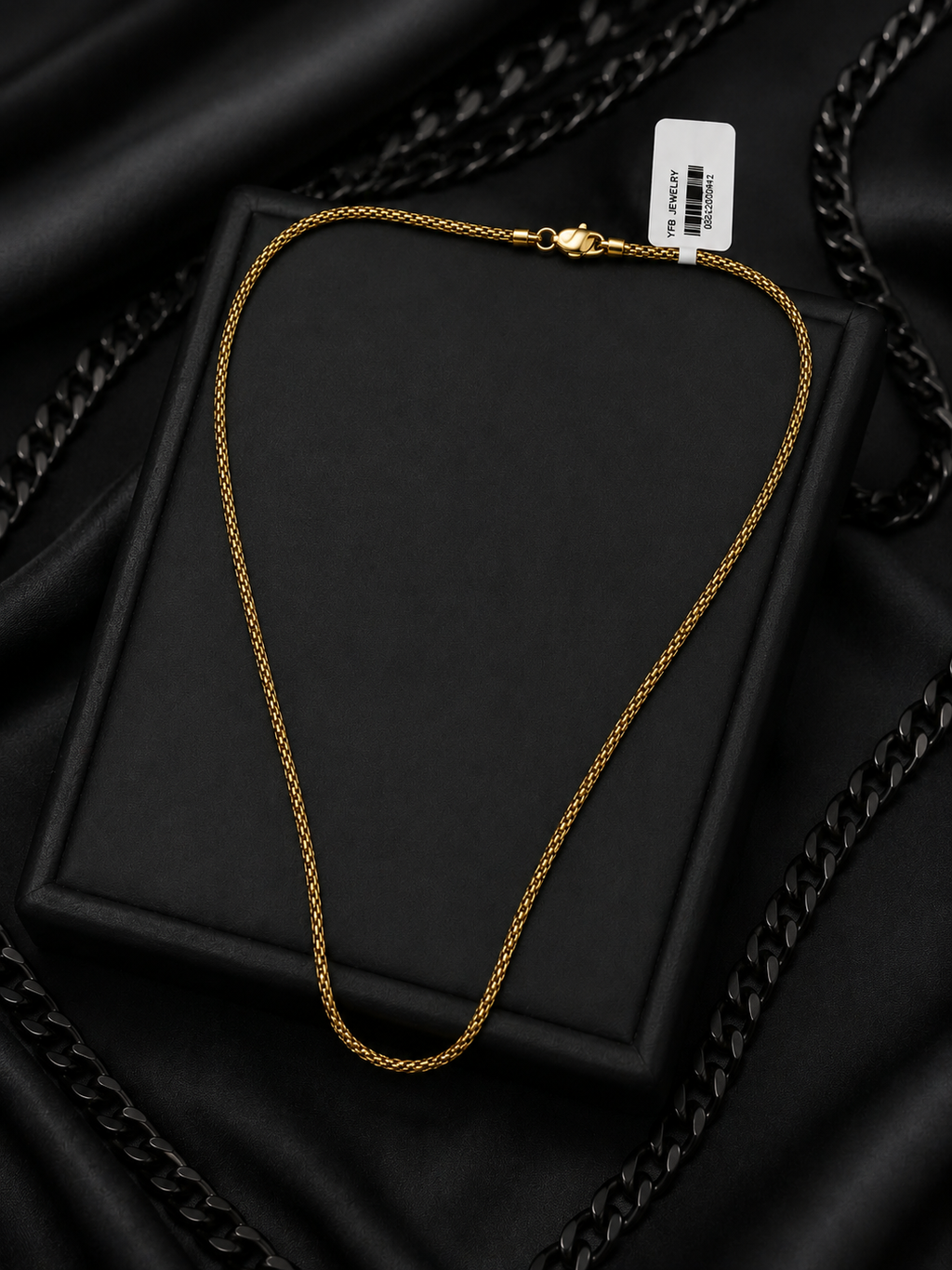 10K Gold Snake Chain Necklace