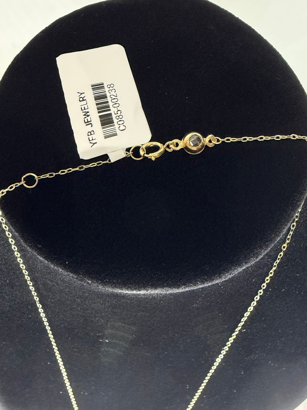 10K Gold Heart Charm Necklace